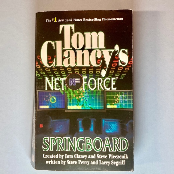 Net Force Springboard by Tom Clancy Paperback book 370 Pages - Picture 2 of 11